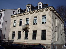 Gustav Mahler's home in Leipzig, where he composed his Symphony No. 1