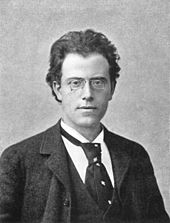 Gustav Mahler at the time of his First Symphony