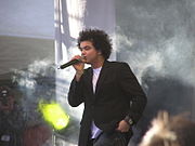 Sebastian performing at the Australian Gospel Music Festival, April 2004