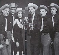 Hank Williams, Audrey Sheppard Williams and the Drifting Cowboys band