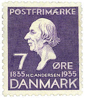 Postage stamp, Denmark, 1935