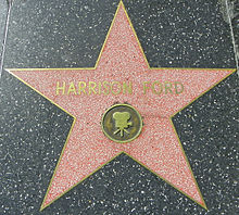 Ford's star on the Hollywood Walk of Fame