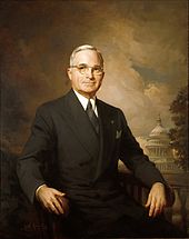 Official White House portrait of Harry S. Truman