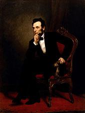 Lincoln, painting by George Peter Alexander Healy in 1869