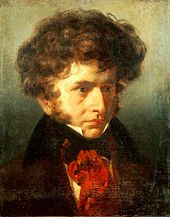 Painting of a young Berlioz by Émile Signol, 1832.