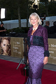 Mirren at the Metropolitan Opera opening in September 2008