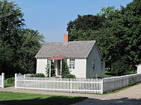 Hoover birthplace cottage, West Branch, Iowa