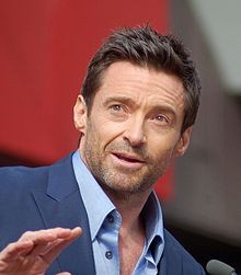 Jackman at a ceremony to receive a star on the Hollywood Walk of Fame in December 2012
