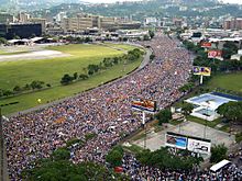 The 11 April 2002 rally in Caracas