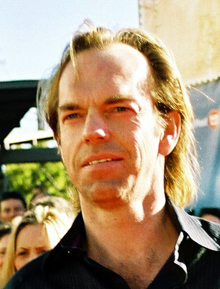 Hugo Weaving at the premiere of The Lord of the Rings: The Return of the King in December 2003.