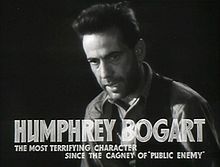 Bogart in the 1934 original theatrical trailer