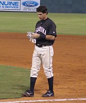 Kinsler with the Oklahoma RedHawks in September 2005