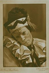 Vaslav Nijinsky as Petrushka in 1910–11