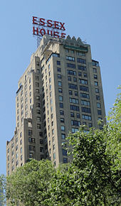 Essex House in New York, where Stravinsky lived at the end of his life