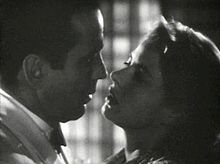 With Humphrey Bogart in Casablanca
