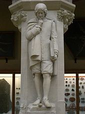 Newton statue on display at the Oxford University Museum of Natural History