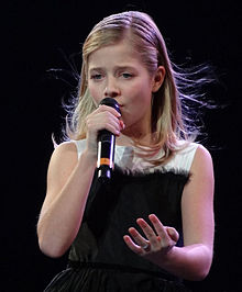 Evancho in her concert with David Foster, December 29, 2011