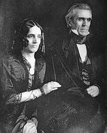 James K. Polk and Sarah Childress Polk.
