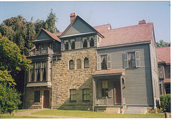 The house at Garfield's Lawnfield estate