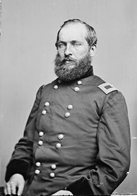 Garfield as a Brigadier General during the Civil War