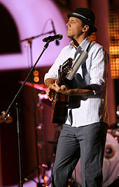 Jason Mraz at the Nobel Peace Prize Concert in 2008
