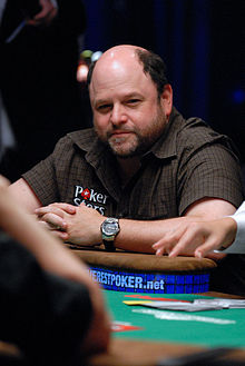 Alexander playing at Annie Duke's charity event in the 2009 World Series of Poker