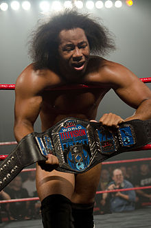Lethal as the ROH World Television Champion in August 2011.