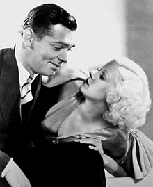 with Clark Gable in Hold Your Man (1933)
