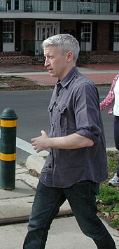 Cooper marching on January 11, 2007, in New Orleans against violence