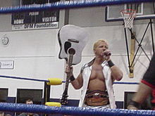 Jarrett as the NWA World Heavyweight Champion.