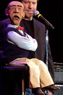 Dunham with Walter, in a shot from a 2007 performance.