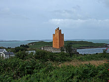 Kilcoe Castle, built ca. 1450 by the Clan Dermod MacCarthy.