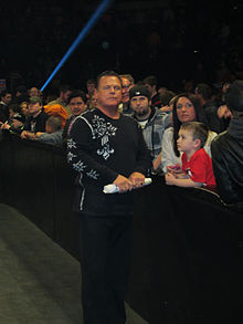 After his heart attack, Lawler returned to commentating.