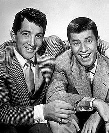 With Dean Martin