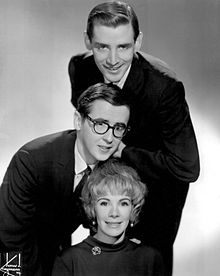 Jim Connell, Jake Holmes and Joan Rivers when they worked as the team: "Jim, Jake & Joan".