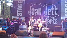 Joan Jett and the Blackhearts perform in Sacramento, CA in 2012