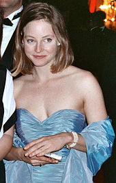 Foster at the 61st Academy Awards Governor's Ball on March 29, 1989. She won the Academy Award for Best Actress for The Accused