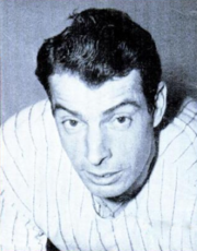 DiMaggio in 1951, his last year in baseball