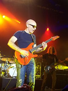 Satriani in New York, 2010.