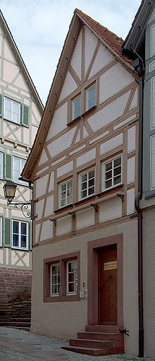 Birthplace of Johannes Kepler in Weil der Stadt
