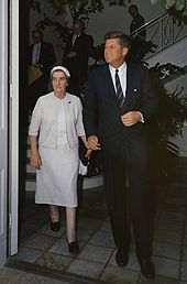 Israeli Foreign Minister Golda Meir with Kennedy, December 27, 1962