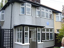 251 Menlove Avenue, the home of George and Mimi Smith, where Lennon lived for most of his childhood and adolescence