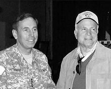 McCain in Baghdad with General David Petraeus, November 2007