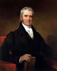 Adams' appointment of John Marshall is often cited as one of his most important contributions