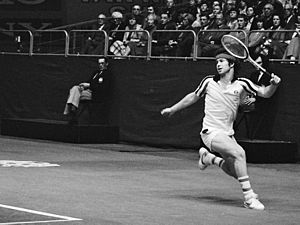 John McEnroe at the 1979 ABN Tennis Tournament