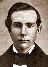 Rockefeller at age 18, ca. 1857