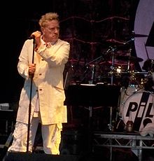 John Lydon onstage with PiL at Guilfest 2011