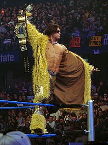 Morrison as WWE Tag Team Champion.
