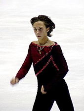 Weir competing at the 2004 NHK Trophy
