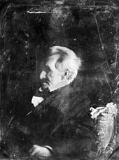 Daguerreotype of Andrew Jackson at age 77 or 78 (1844 or 1845)